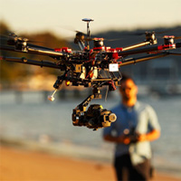 Dron, video služby